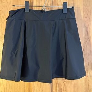Latched Mama - Black swim skirt